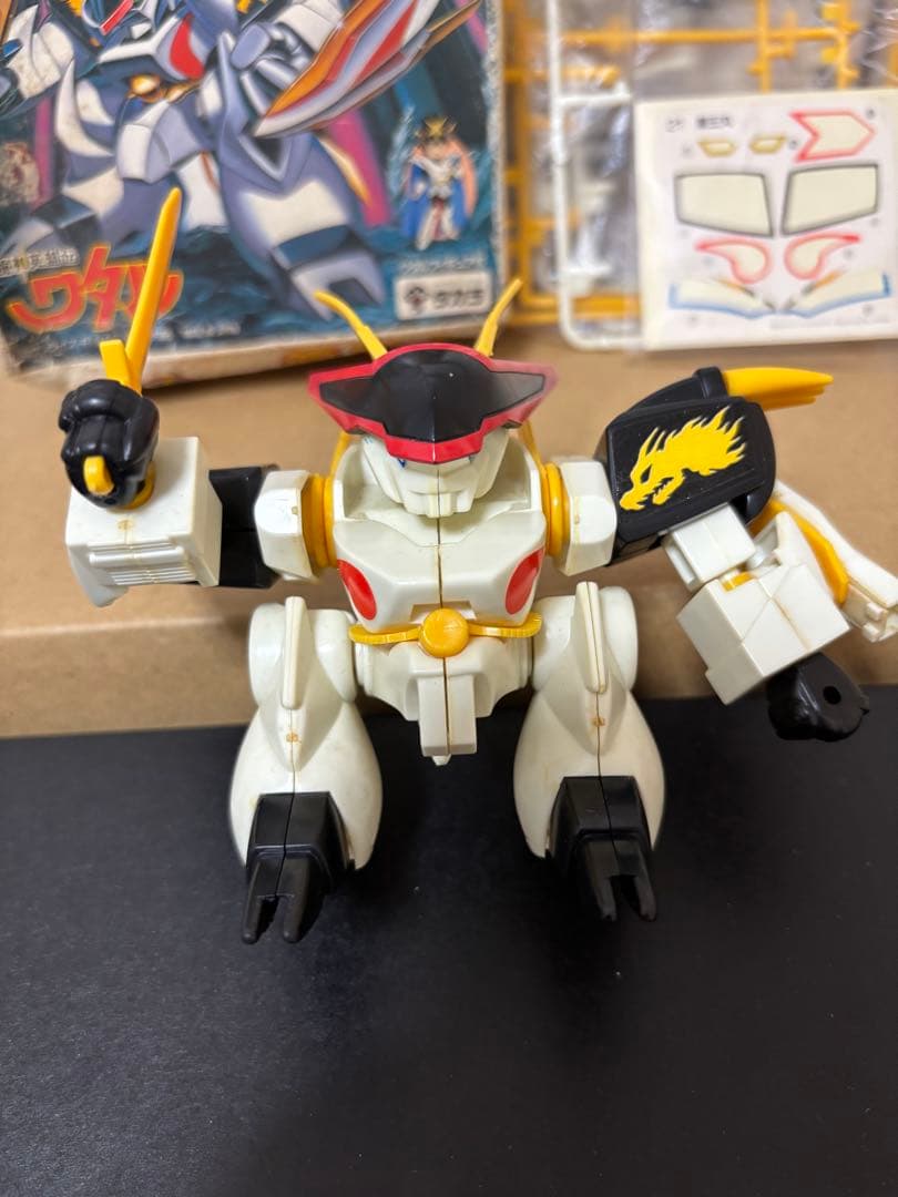 【当時物】タカラ魔神英雄伝ワタルNo.21「龍王丸 」箱説カード人形等付属　レア