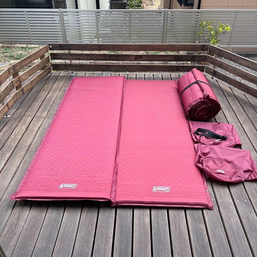 キャンパーインフレーターマット／Ｗセット2個