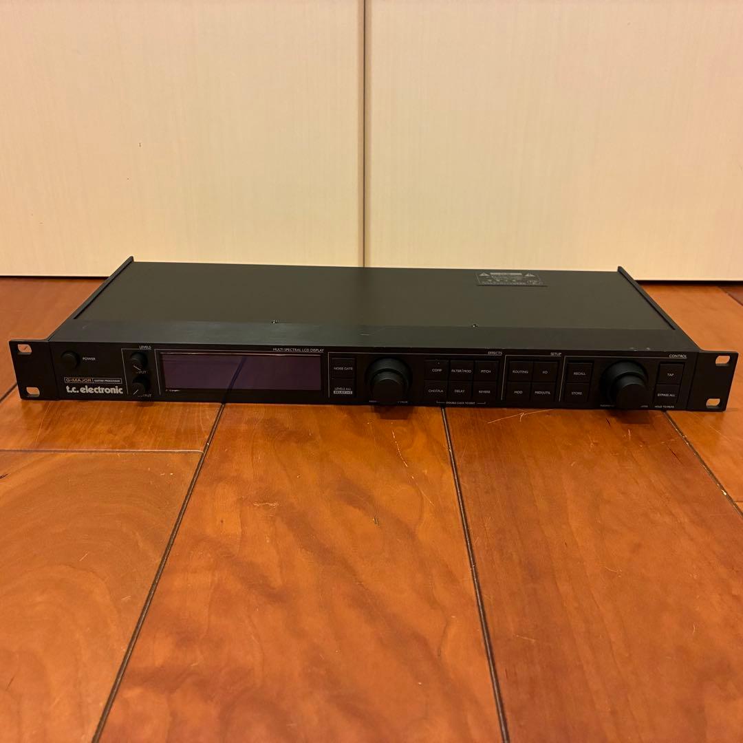 TC ELECTRONIC G-Major 日本語マニュアルあり