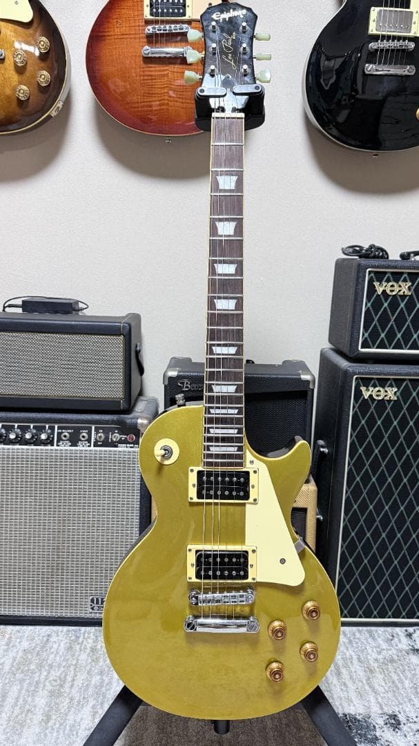 Epiphone Les Paul Standard Gold Top 韓国製