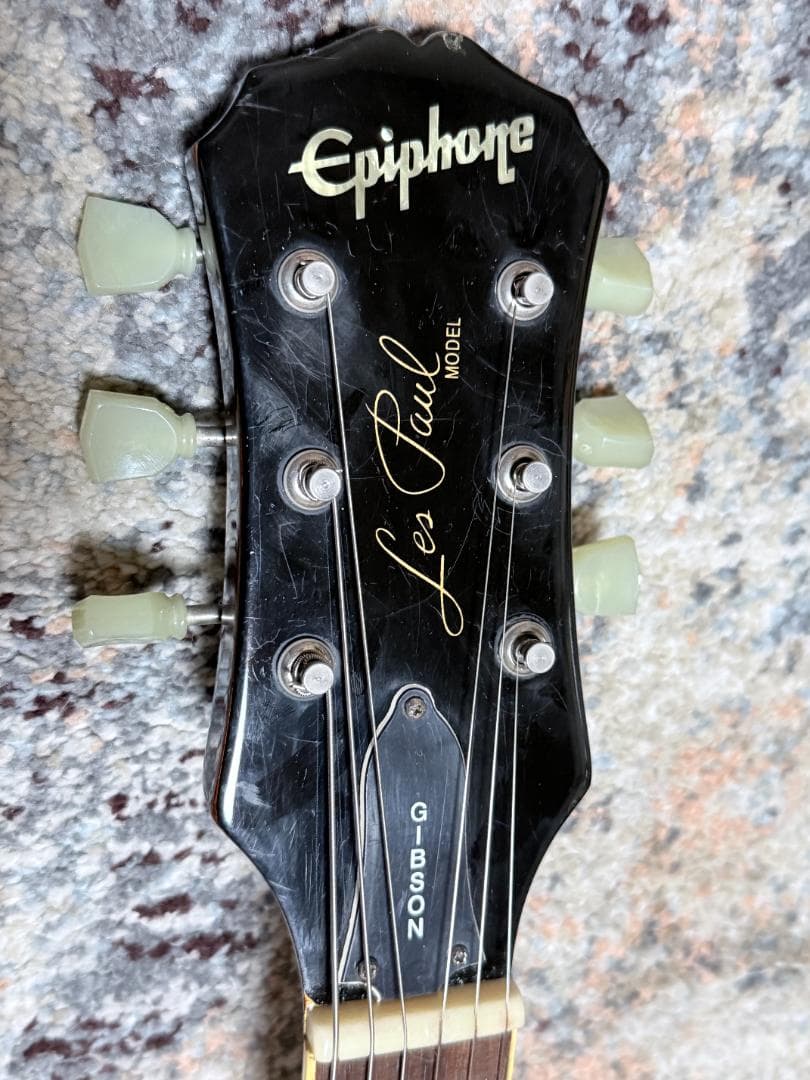 Epiphone Les Paul Standard Gold Top 韓国製