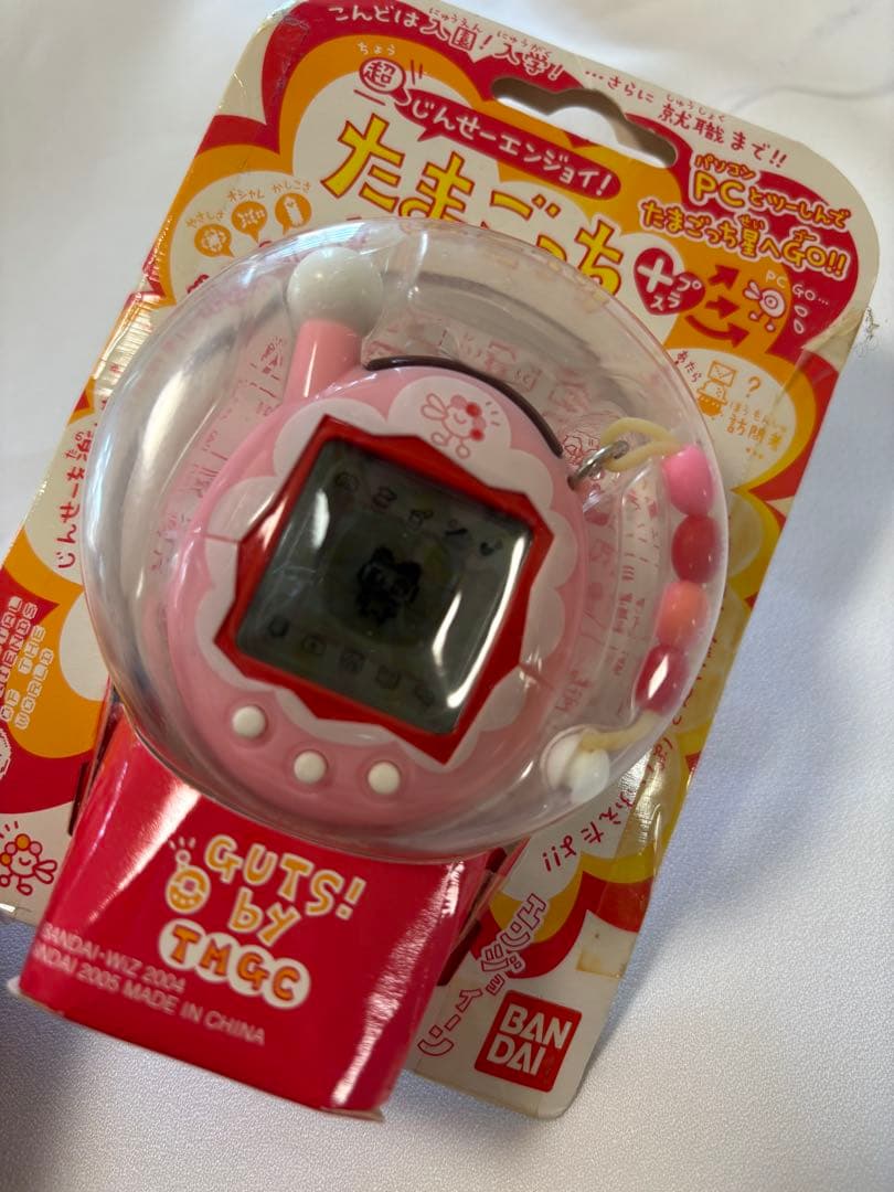 新品未開封　たまごっち　プラス　超じんせーエンジョイ　フリル　ぴんく