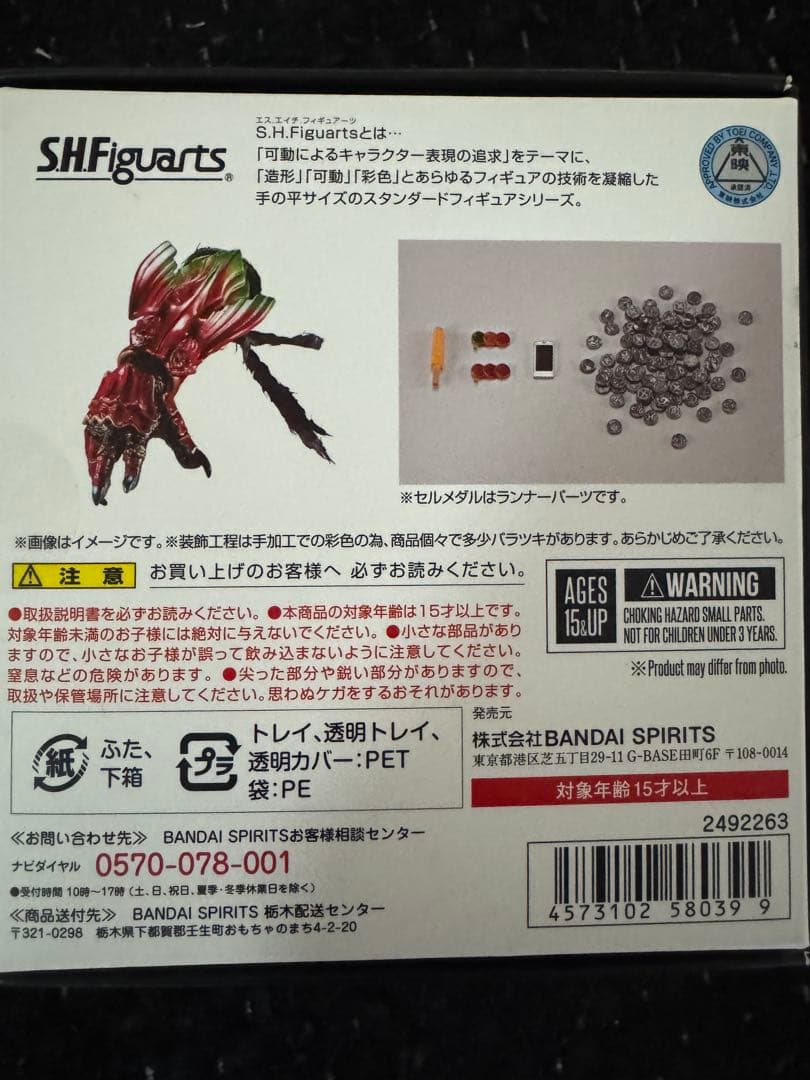 真骨彫　SHFiguarts アンク（人間態）+アンクセット