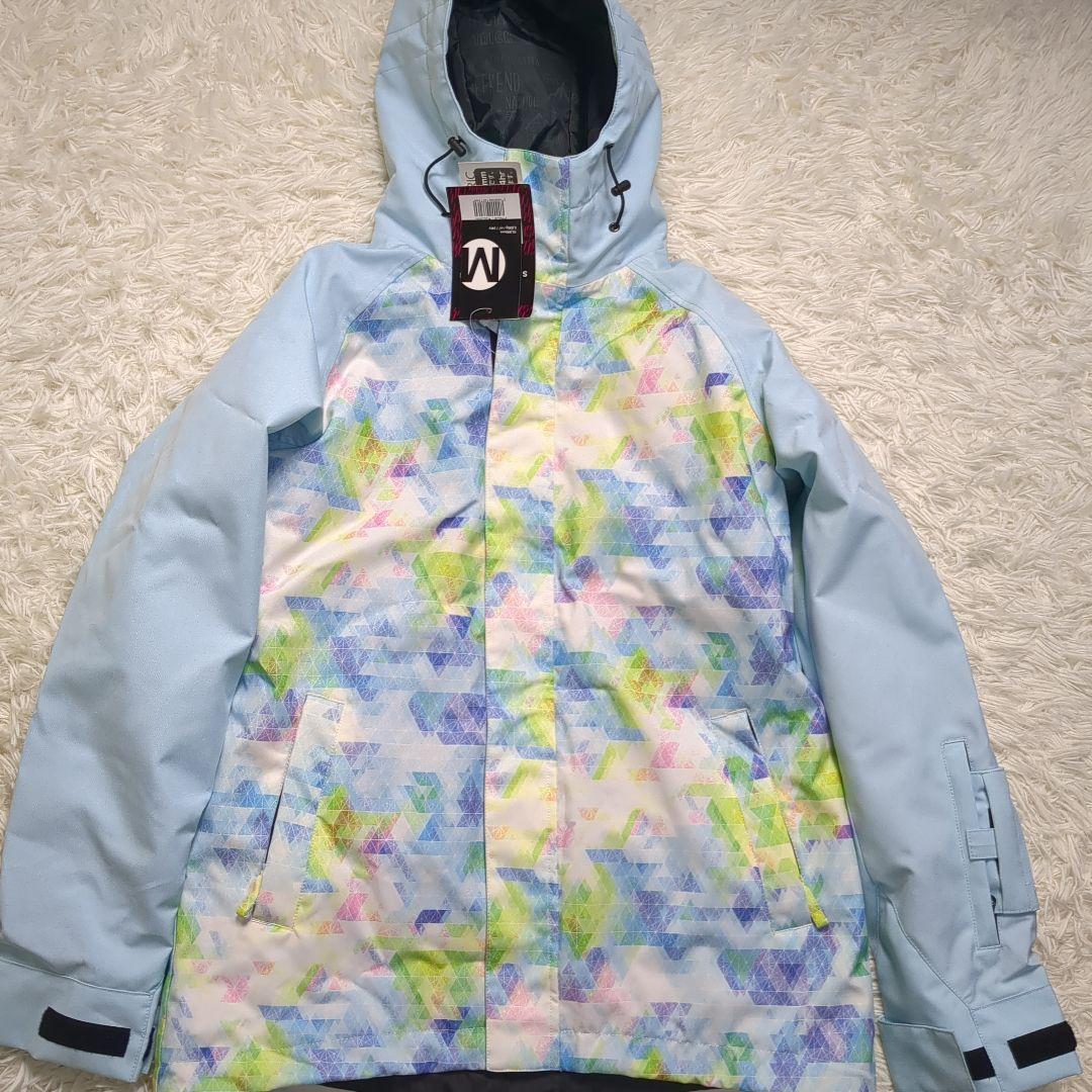 【タグ付き✨水色✨M】スキー スノー スノボ ウェア セットアップ 上下