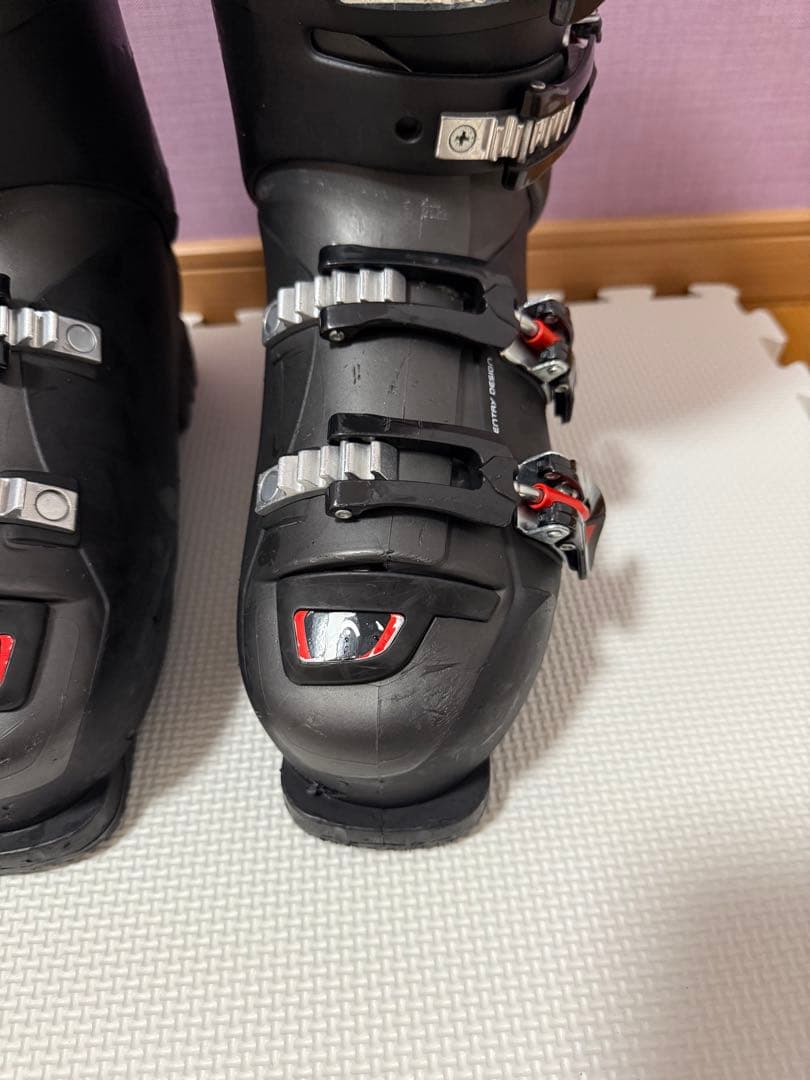 HEAD スキーブーツ ブラック/レッド 27/27.5cm