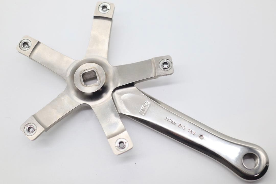 SUGINO super SG75 スギノ クランク ピスト ブルーラグ 競輪