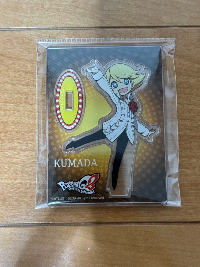 ペルソナQ2 クマ(人間ver)ニューシネマ ラビリンス　アクリルスタンド