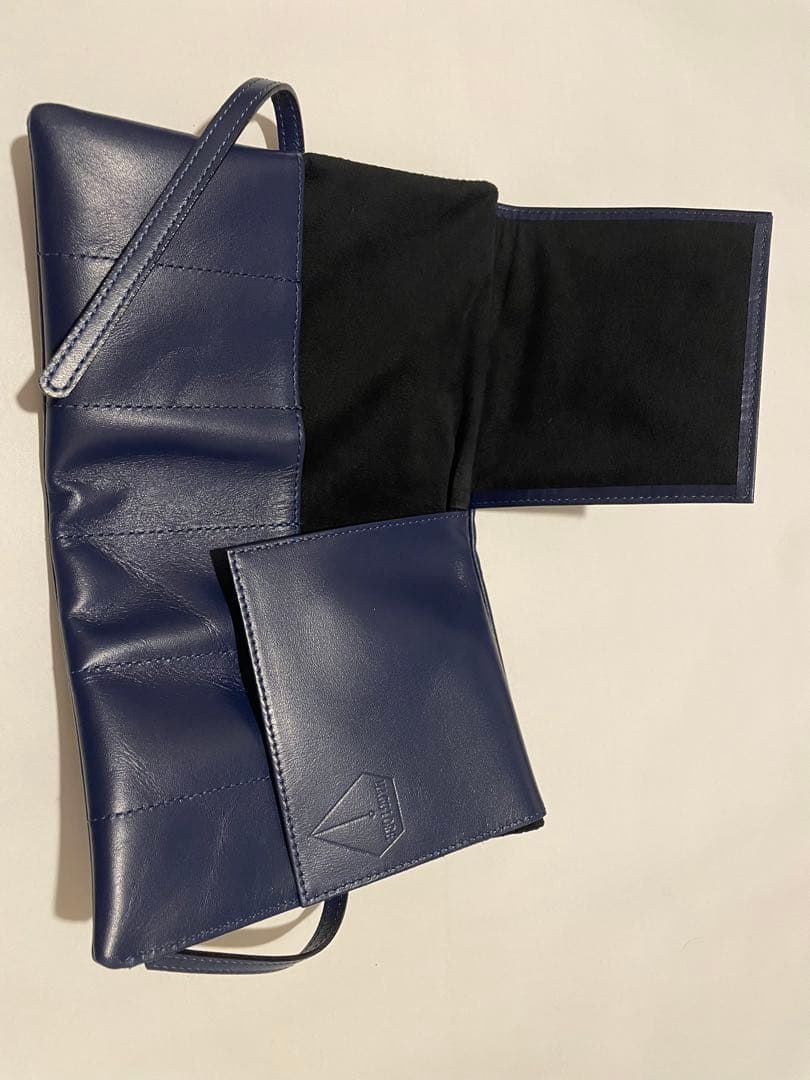 MAGGIORE マッジョーレ ペンケース ロールタイプ 6本用 ネイビー