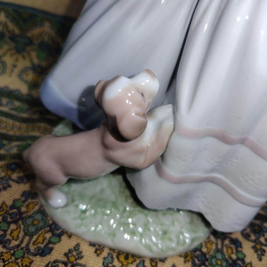 リヤドロ 仲良しのごあいさつ ポーセリン 2003年製