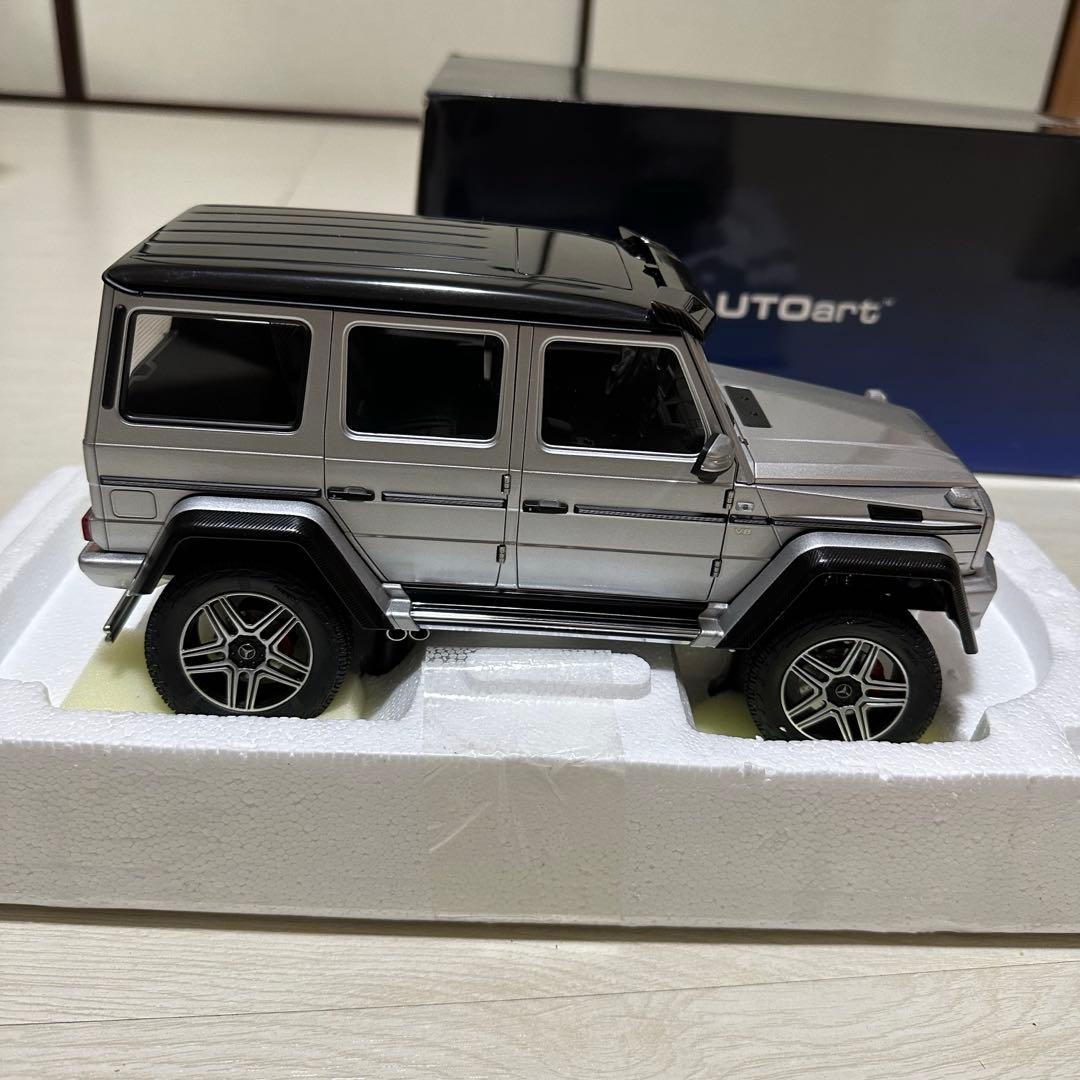 AUTO art 1/18 オートアート メルセデスベンツ G500 シルバー