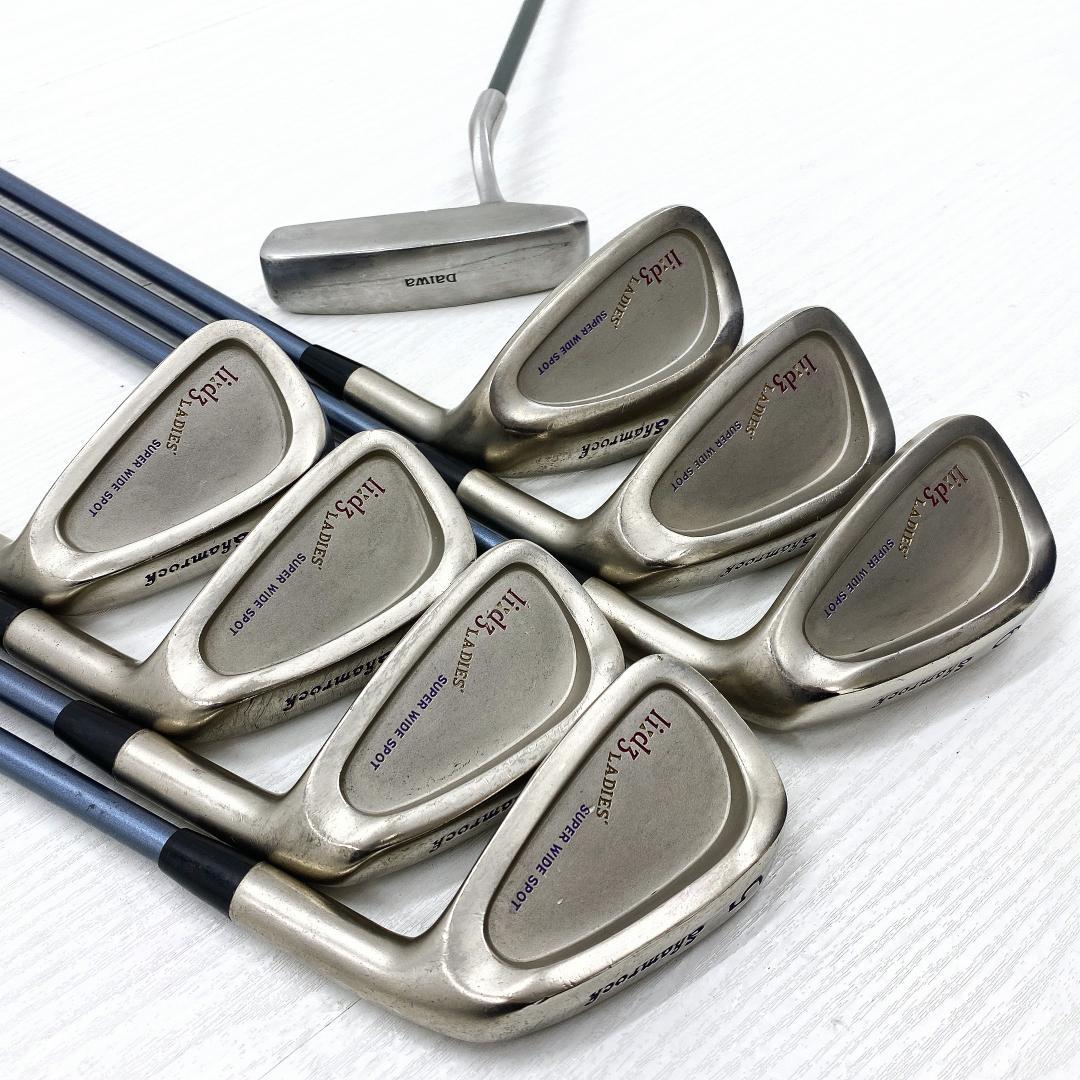 【格安‼】 Shamrock レディース ゴルフクラブ 初心者セット 10本 L