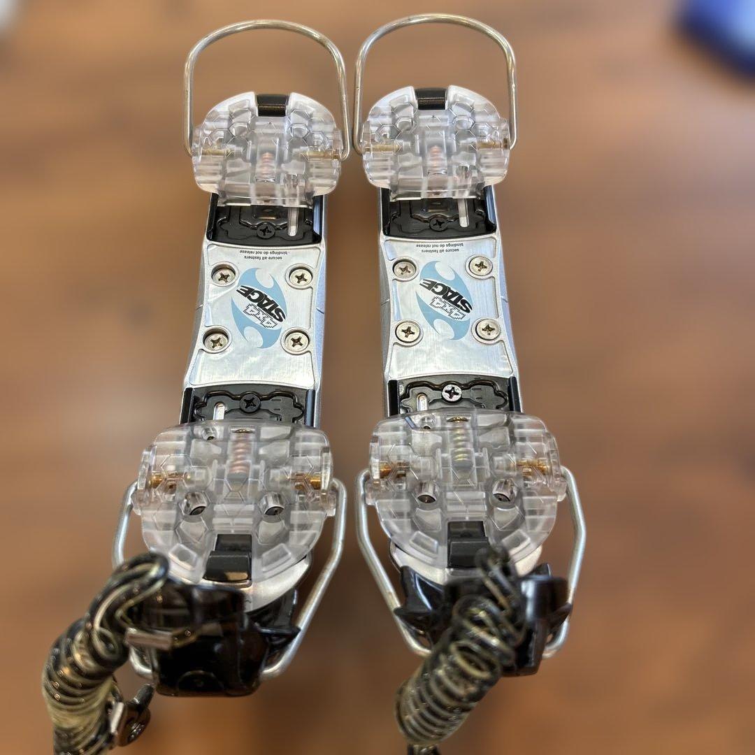 ブルーモリス　新品ショートスキー　八甲田99cm新品ビンディング　新品ストラップ