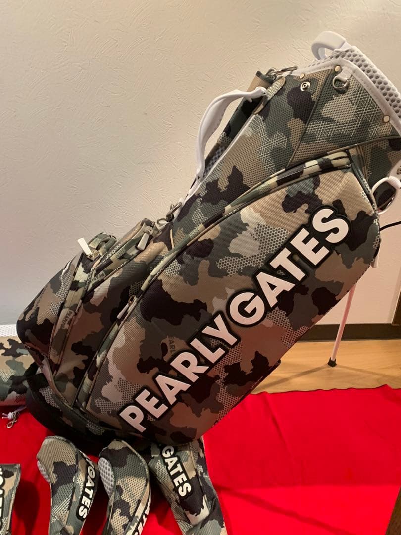 最終価格【希少完売済み】パーリーゲイツ カモ キャディバッグ 他7点セット