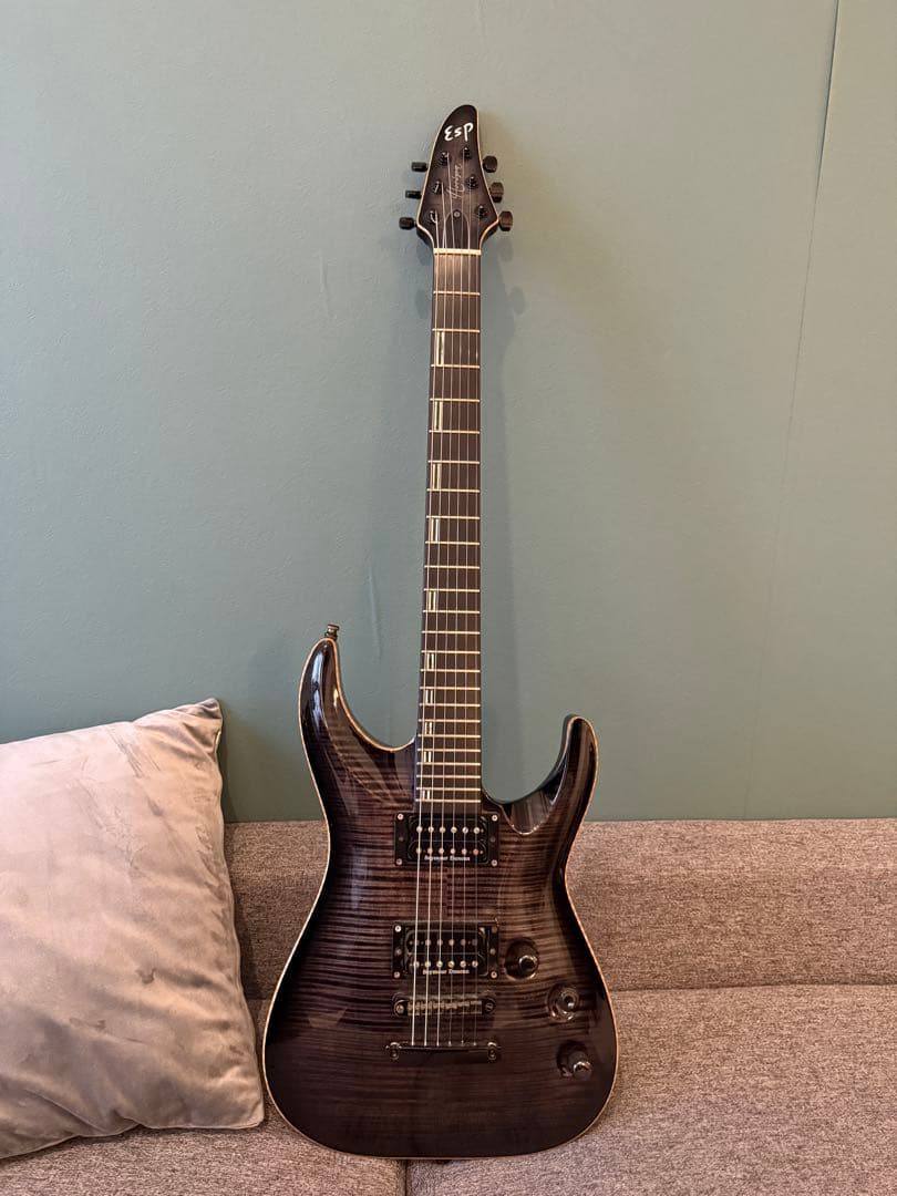 【希少/カスタム最上位・美品】ESP Horizon CTM STBK