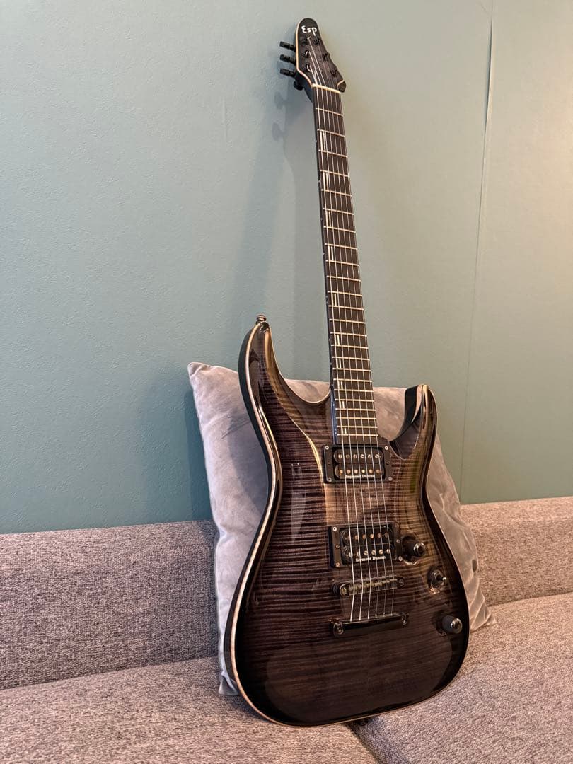 【希少/カスタム最上位・美品】ESP Horizon CTM STBK