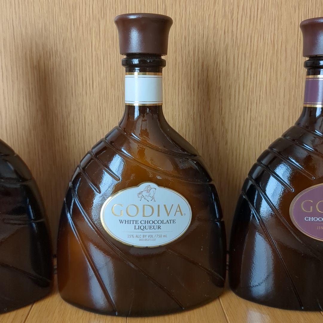 【鳳月】ゴディバ　ホワイトチョコレートリキュール✕1　チョコレート✕2