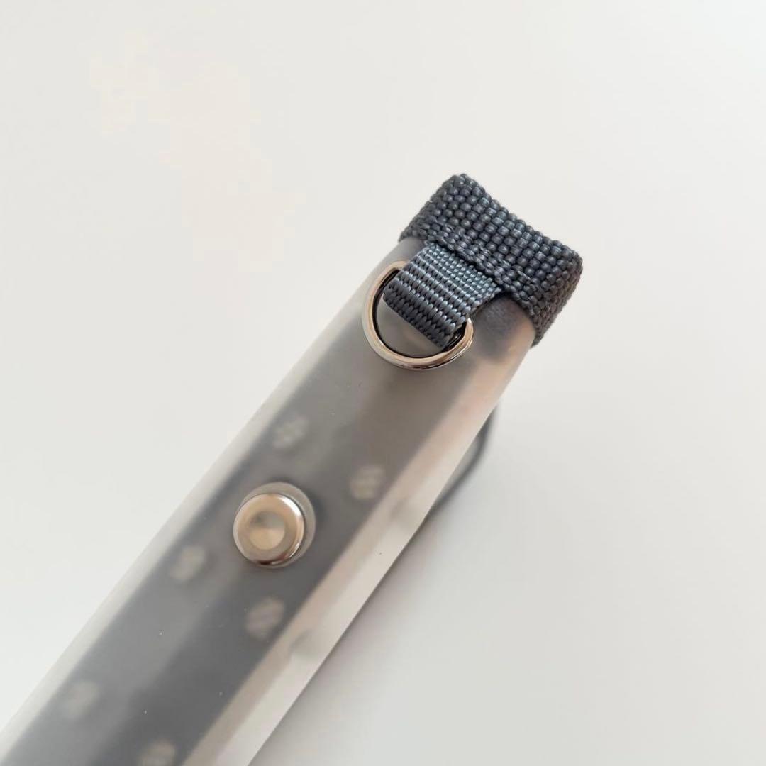 早い者勝ち　韓国　貯金　バインダー　リフィル　pvc ジップバインダー　グレー