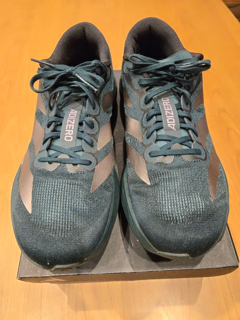 値下 10km使用 美品 adidas adizero evosl 26.0cm