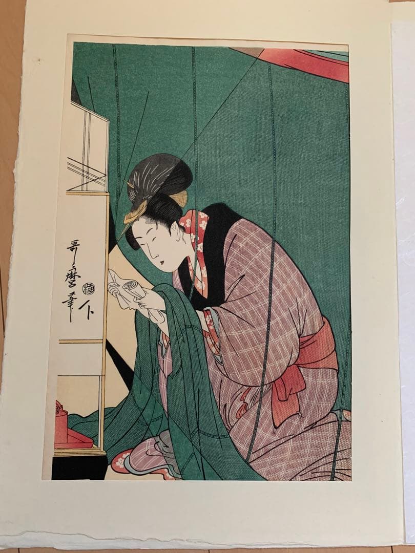 喜多川歌麿　14作品　浮世絵コレクション