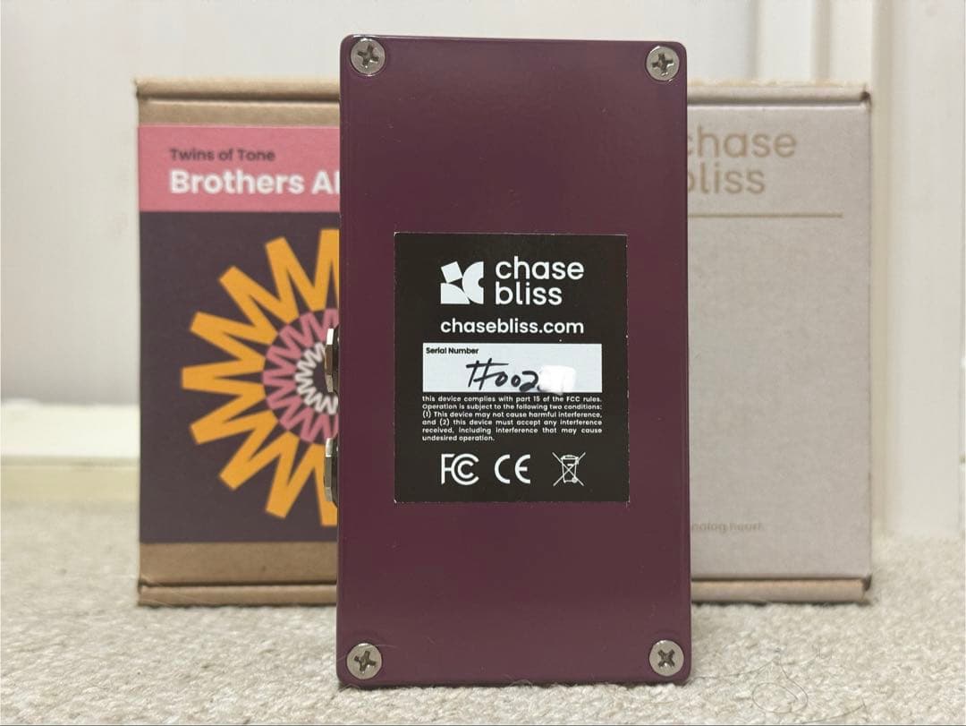 Chase Bliss Audio BROTHERS AM です。