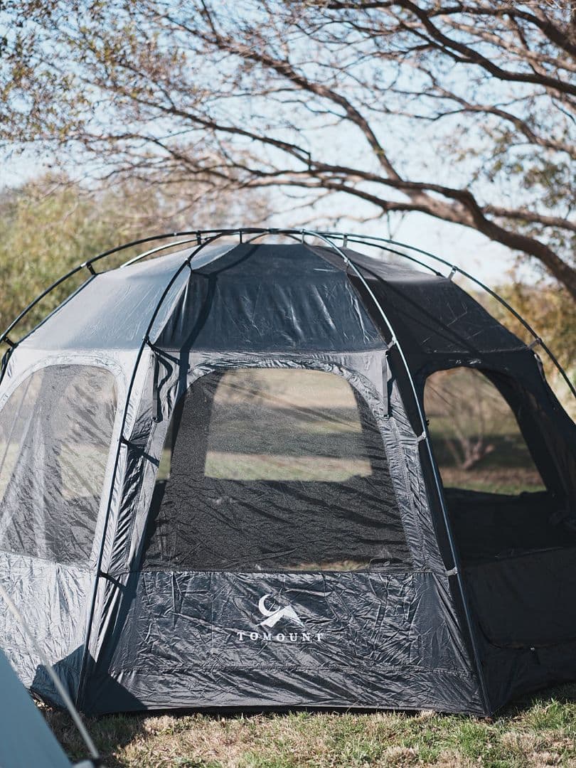 TOMOUNT トモウント　ドームテント　ブラックガム