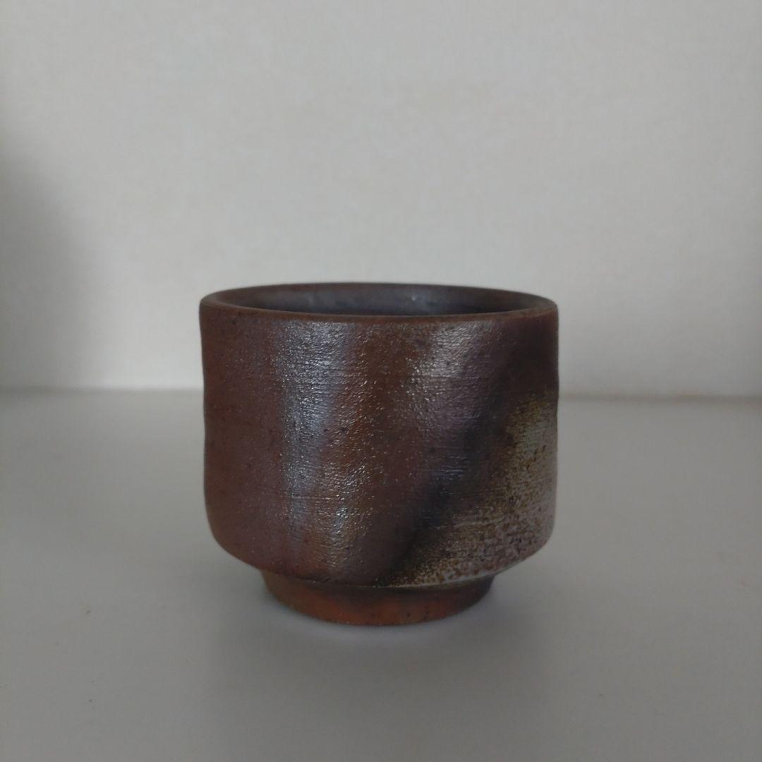 60・備前焼　徳利　ぐい呑　お猪口　五郎辺衛　一輪挿し　新品未使用　共箱　共布