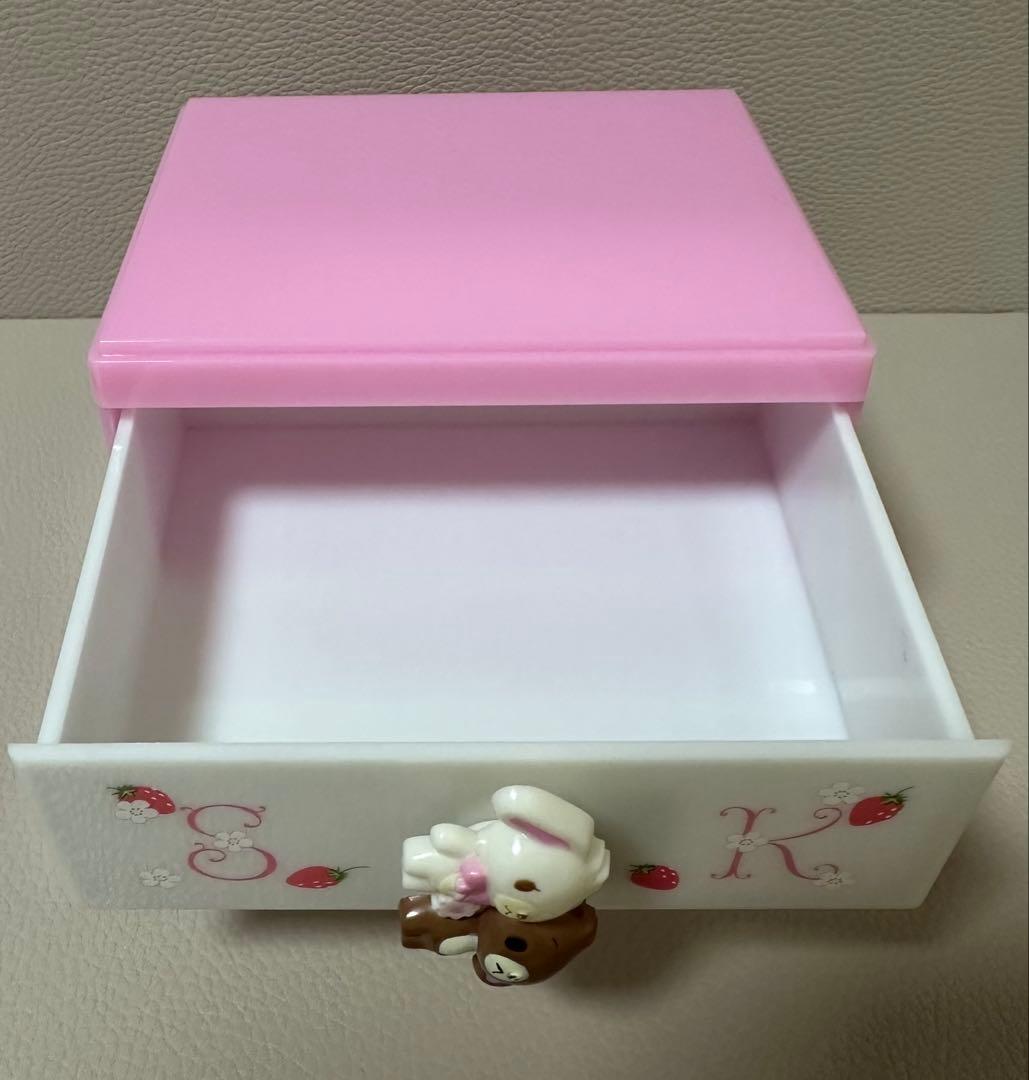シュガーバニーズ 引き出し 小物入れ 2段チェスト ケース