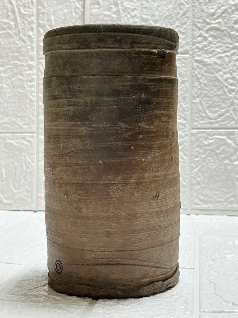 古備前焼　壺　元亀２年刻印