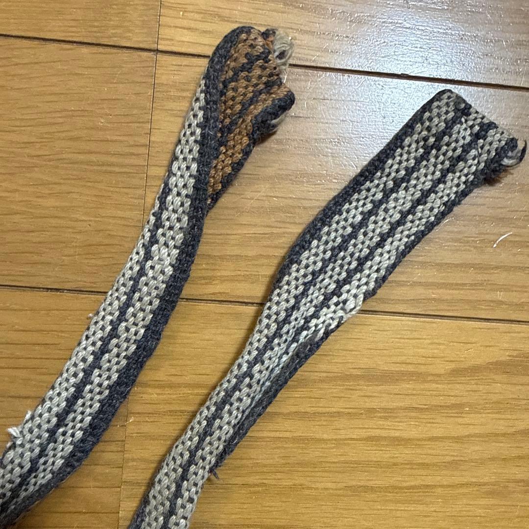 藤田屋製菓 ミルクチョコレート 帆前掛け 前掛け 古布 昭和レトロリメイク