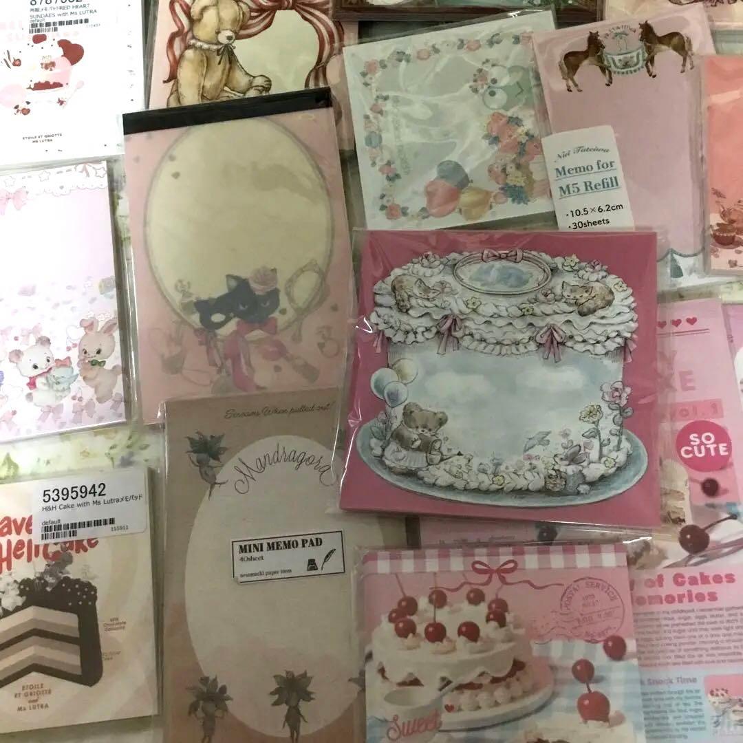 ♡国内作家メモ未使用34冊中古3冊セット♡