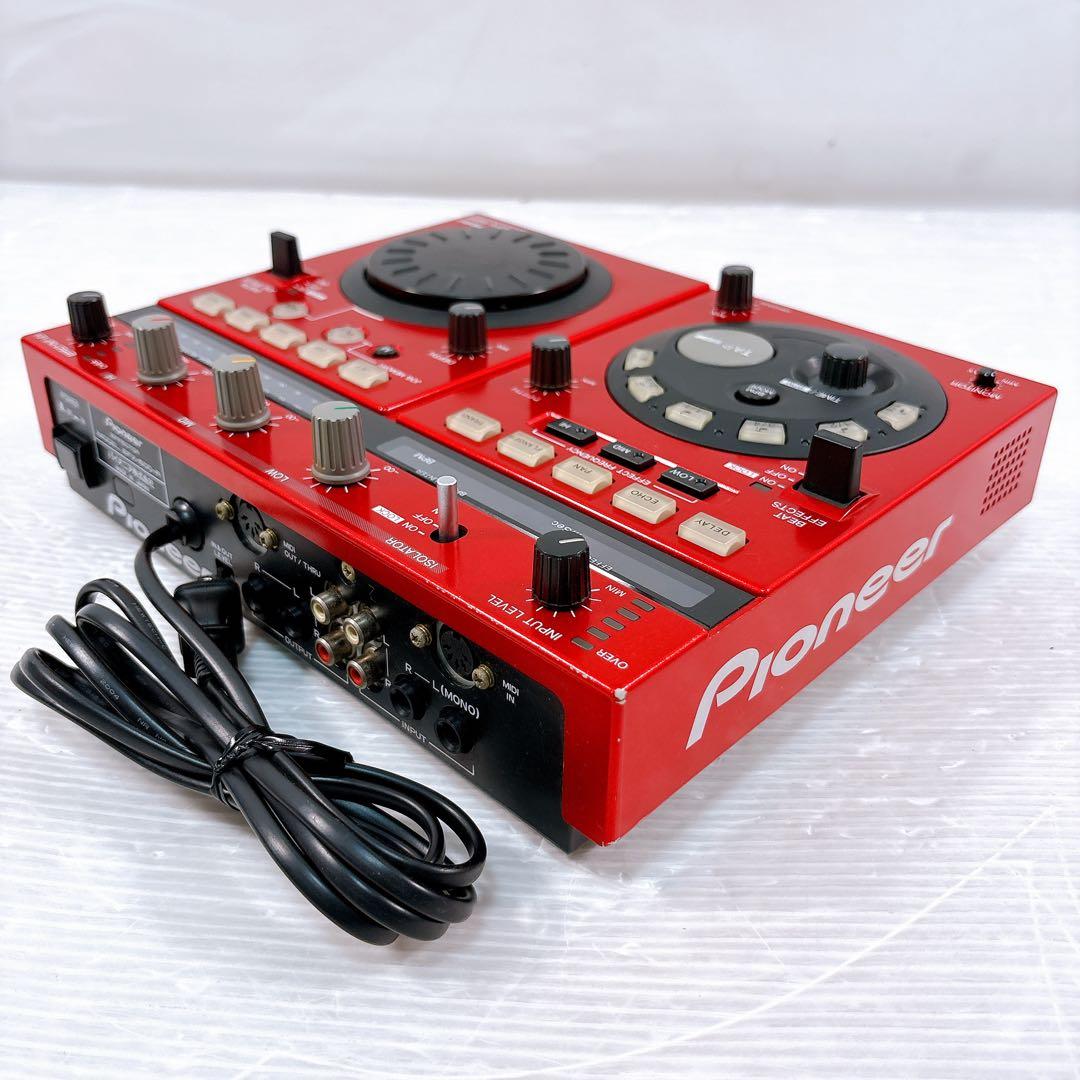 【極美品】PIONEER パイオニア EFX-500 DJエフェクター レッド