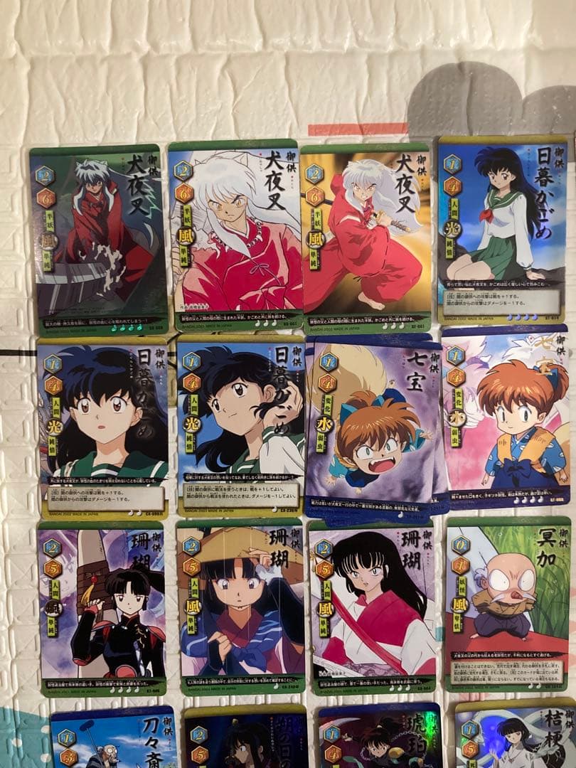 巫法札合戦 犬夜叉 トレーディングカード 82枚セット