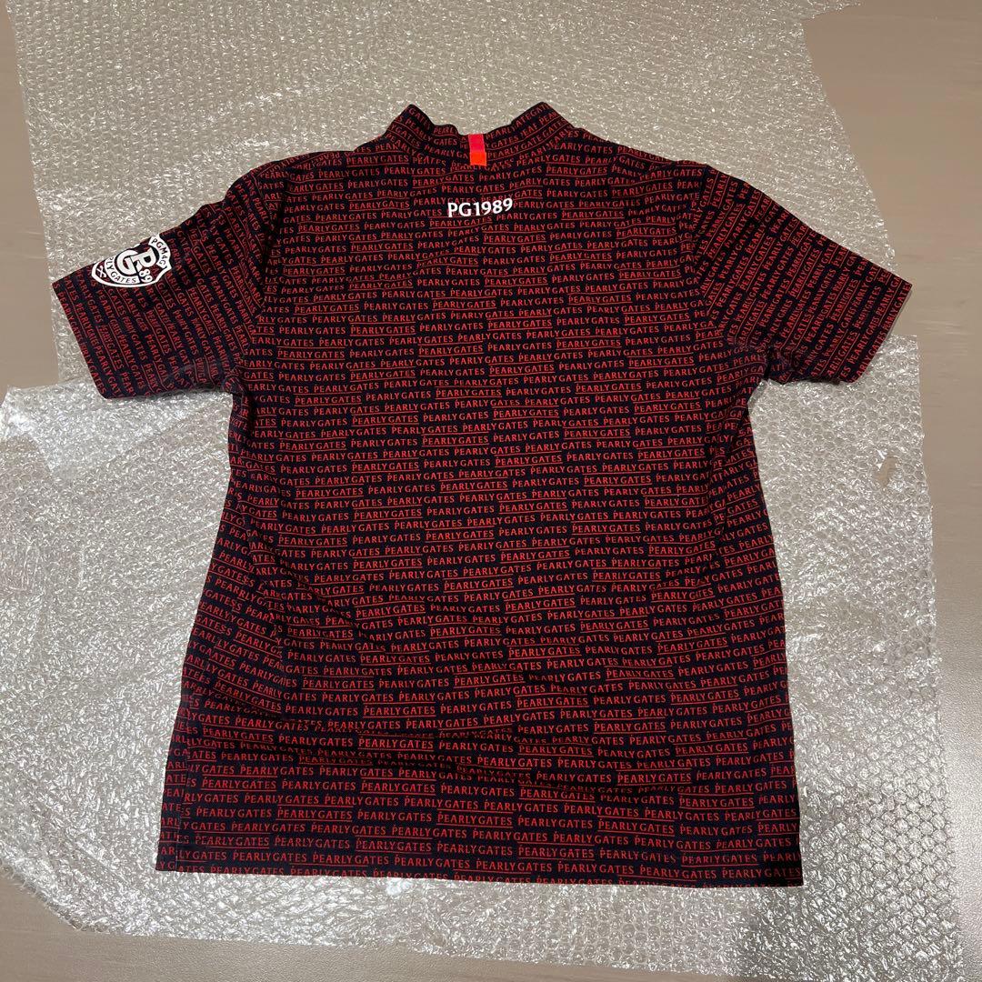 【新品タグなし】PEARLY GATES 半袖ハイネックカットソー6 XL LL