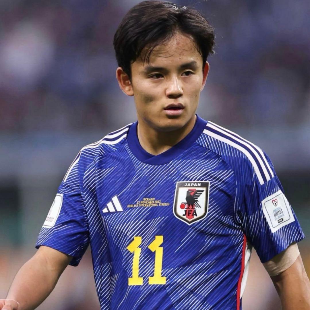日本代表 久保建英 2022W杯ドイツ戦 選手用 ユニフォーム