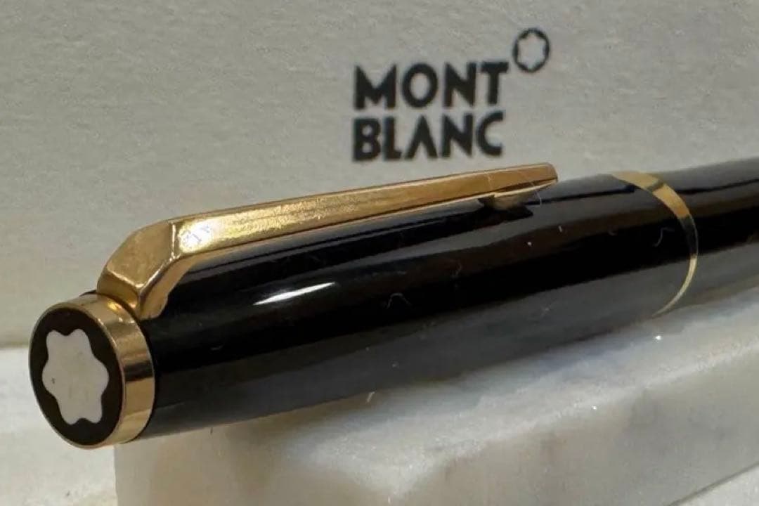 【極美品】モンブラン NO 121 万年筆18K ブラック④過渡期版　激レア