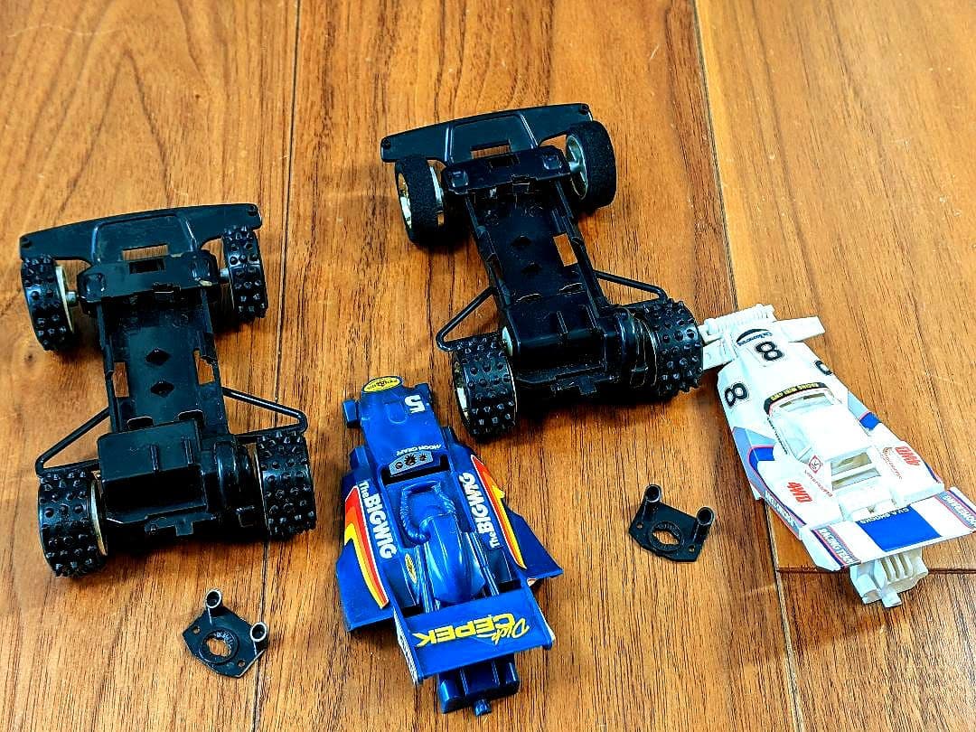 最終2台セット【激レア当時物】タミヤ初期ミニ四駆 ビッグウィッグ＆ブーメランjr