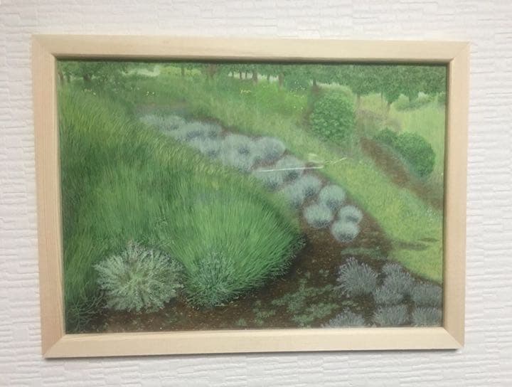 手書き イラスト   水彩   「綾瀬の夏」