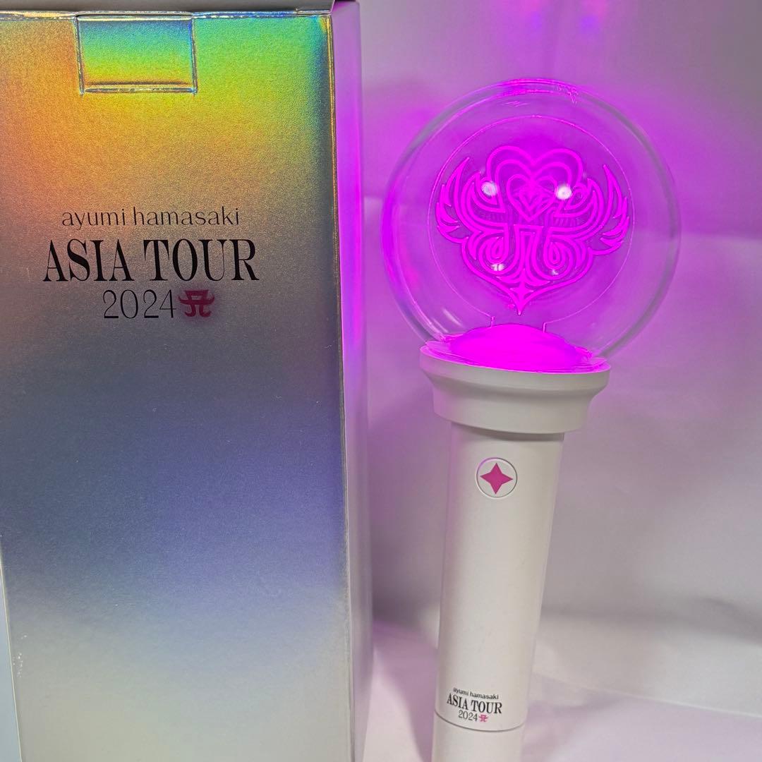 浜崎あゆみ ASIA TOUR 限定ペンライト 公式グッズ 新品 3種類点灯機能