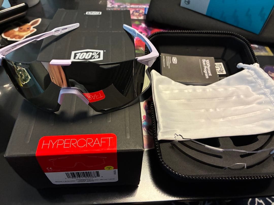 100% HYPERCRAFT サングラス ラベンダー