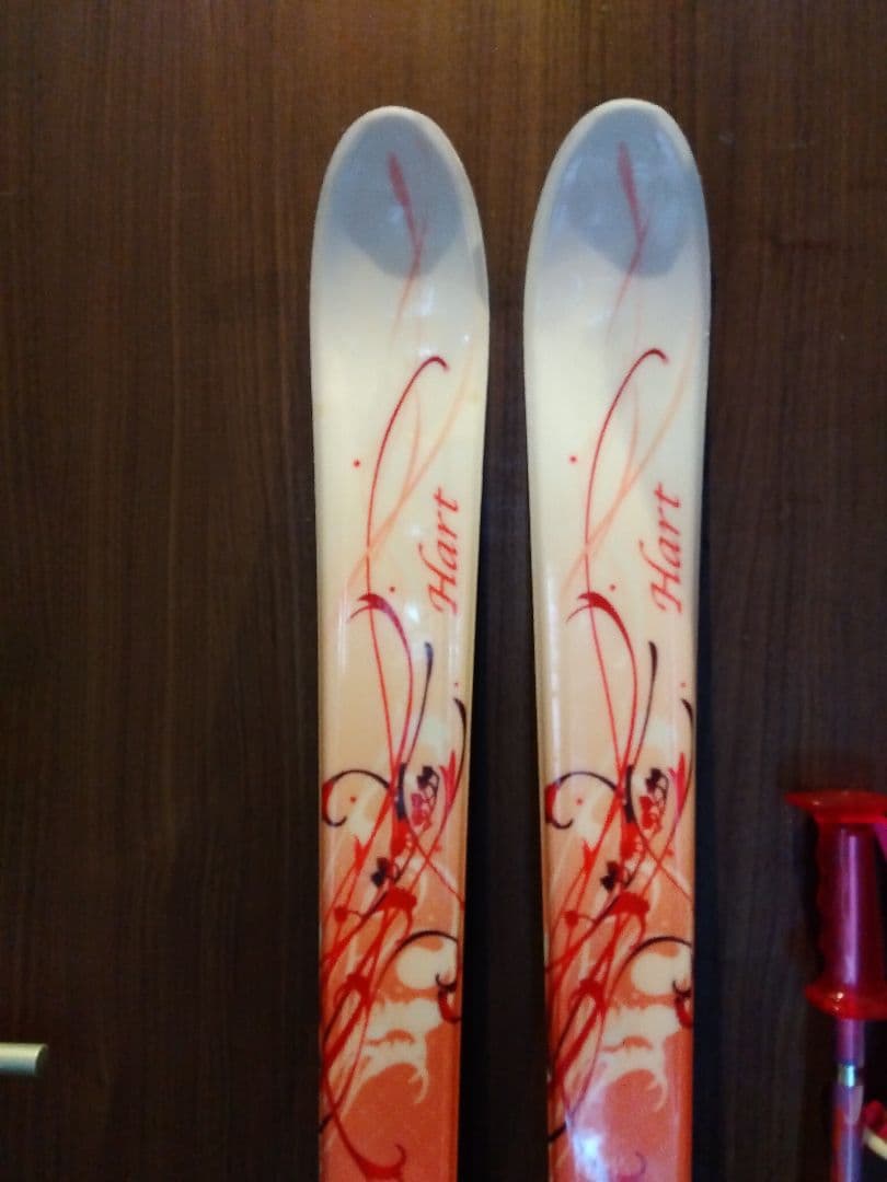 ✨️綺麗✨️HART/学生・レディース用/スキーセット/メンテ・WAX済み✔軽量