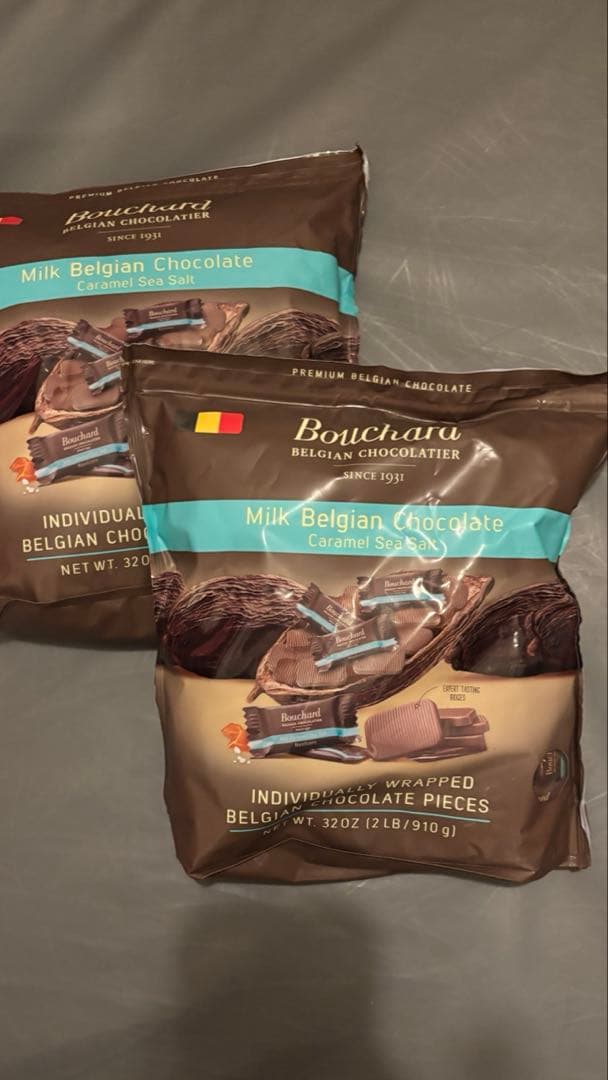 Bouchard ミルクチョコレート キャラメル・シーソルト 32oz 2袋