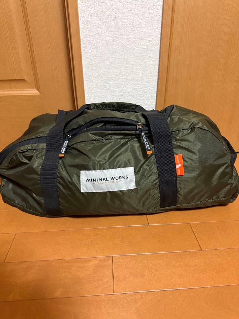 ミニマルワークス　シェルターg ベスティビュール　オリーブ　ベスティブル