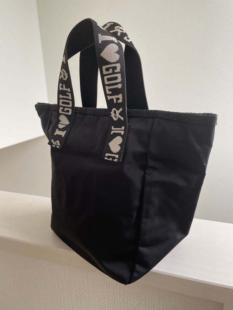 パーリーゲイツ PEARLY GATES カートバッグ トートバッグ 黒
