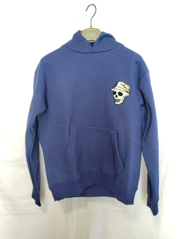 新品【DEVEREUX GOLF】 パーカー／ワッペン刺繍／ネイビー／S