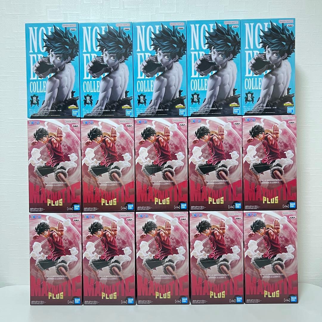緑谷出久 Noir ルフィ MAXIMATIC フィギュア まとめ売り 15点
