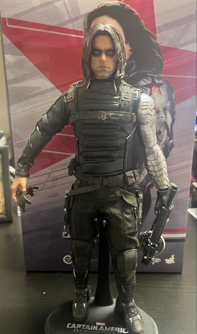 キャプテン・アメリカウィンター・ソルジャー ホットトイズマスターピースバッキー