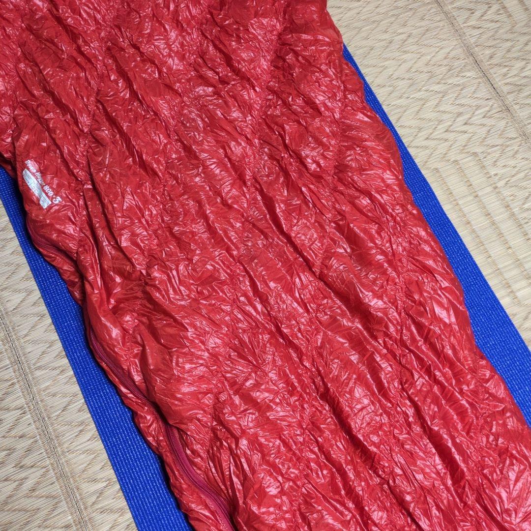 【美品】mont-bellダウンハガー800#3　ダウンシュラフ寝袋　モンベル