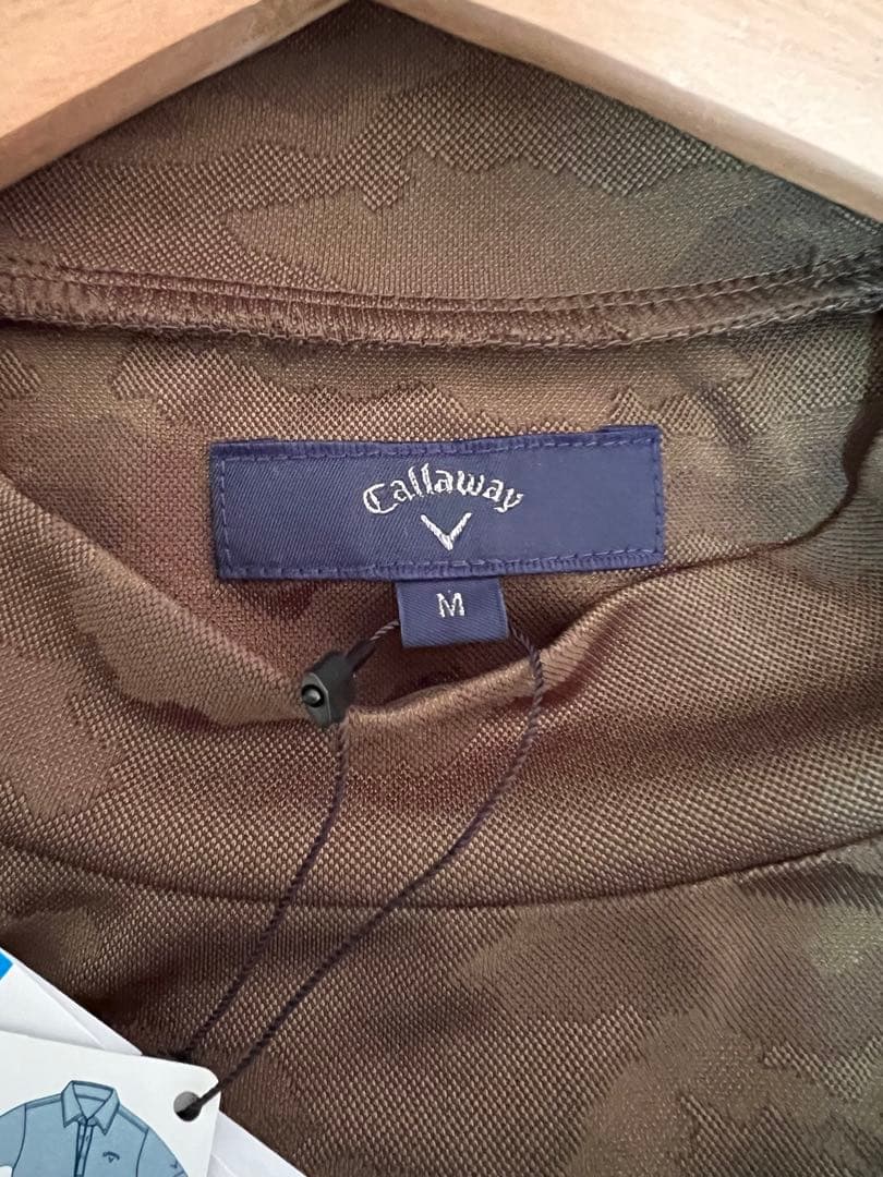 新品未使用　キャロウェイ callaway シャツ　迷彩　カモフラ M
