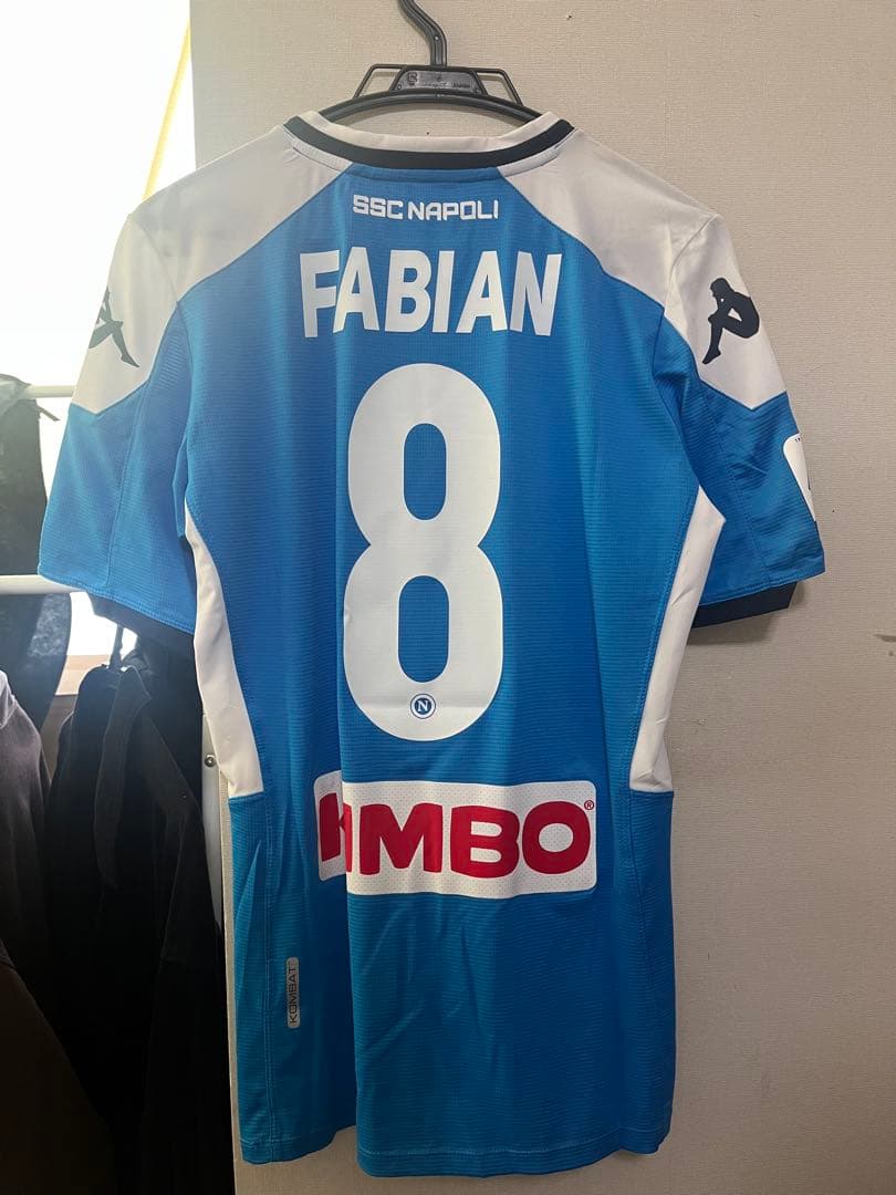 正規品 ナポリ ファビアン選手 1920　オーセンティックユニフォーム　S