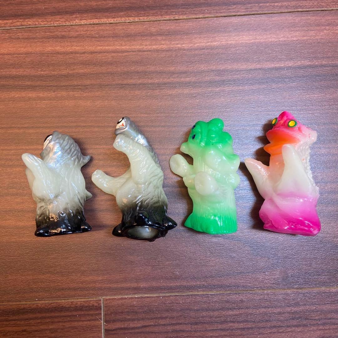 エレガブ ドクロ太郎 怪獣シリーズ パペット星人 ソフビ 5370